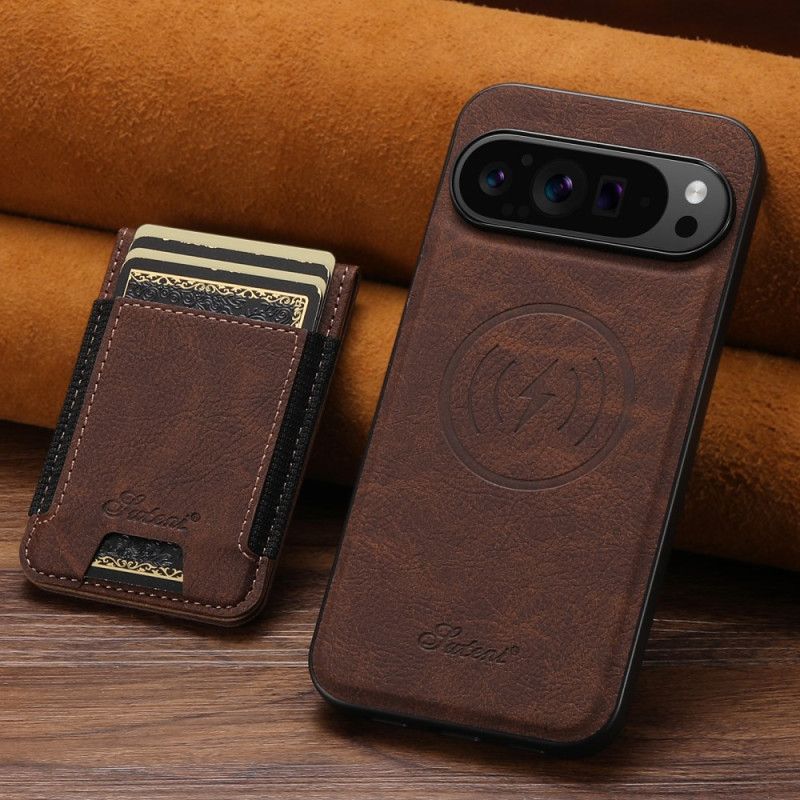 Etui Google Pixel 10 Pro Xl Magnetyczny Uchwyt Na Kartę Suteni Etui Ochronne