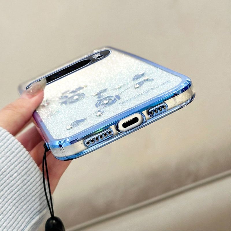 Etui Google Pixel 10 Pro Xl Smycz Z Kryształkami Kadem Etui Ochronne