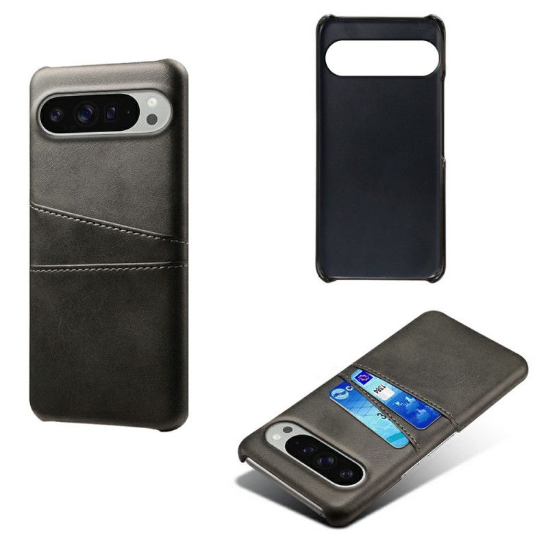 Etui Google Pixel 10 Pro Xl Uchwyt Na Karty Z Efektem Skóry