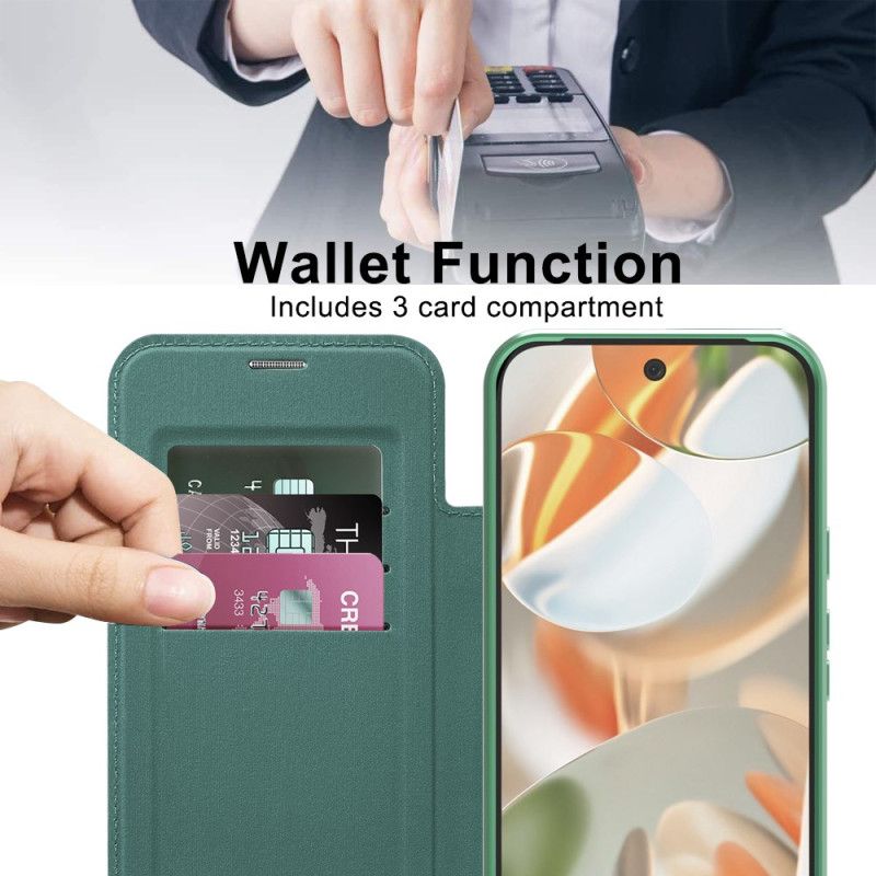 Flip Kotelot Google Pixel 10 Pro Xl Kompatybilny Z Magsafe Z Blokadą Rfid