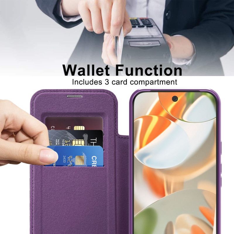 Flip Kotelot Google Pixel 10 Pro Xl Pikowane Kompatybilne Z Magsafe Etui Ochronne