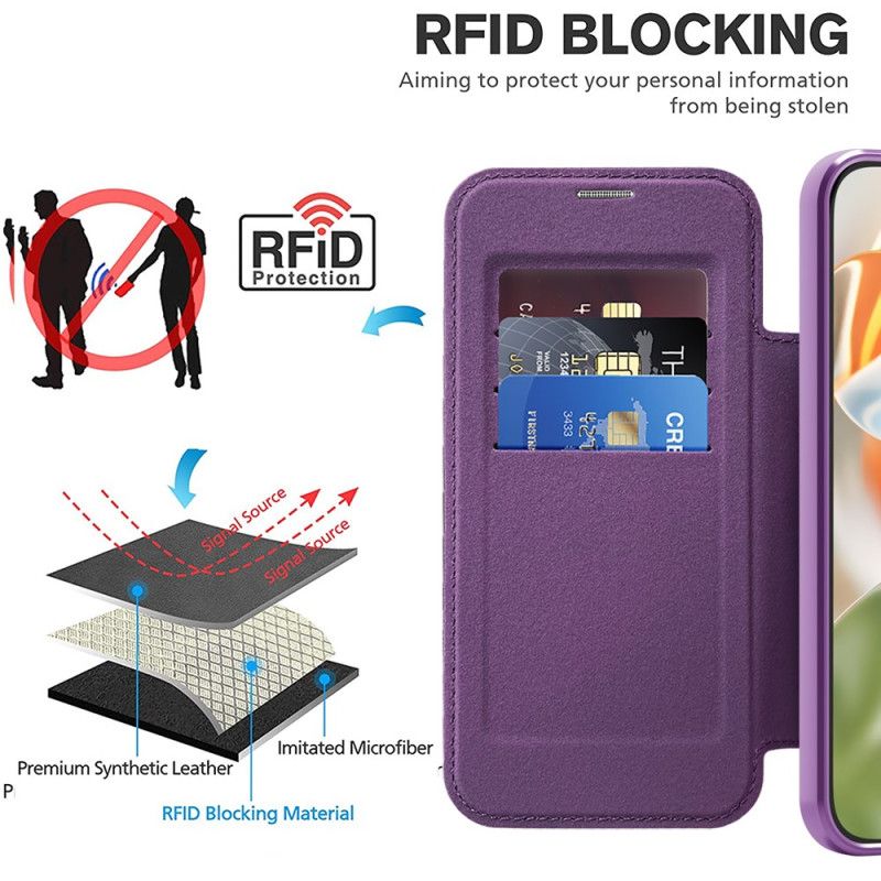 Flip Kotelot Google Pixel 10 Pro Xl Pikowane Kompatybilne Z Magsafe Etui Ochronne