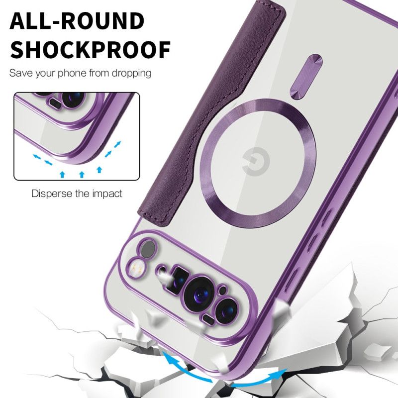 Flip Kotelot Google Pixel 10 Pro Xl Pikowane Kompatybilne Z Magsafe Etui Ochronne