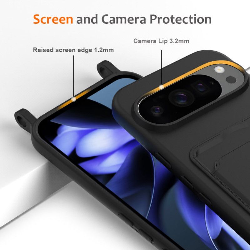 Futerały Google Pixel 10 Pro Xl Etui Na Telefon Silikonowe Z Uchwytem Na Karty