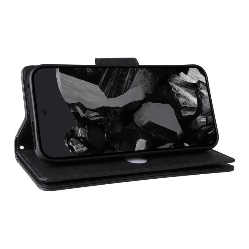 Obudowa Google Pixel 10 Pro Xl Etui Na Telefon Portfel Z Efektem Zamszu