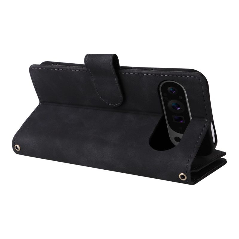 Obudowa Google Pixel 10 Pro Xl Etui Na Telefon Wysokiej Jakości Portfel Z Zamszu