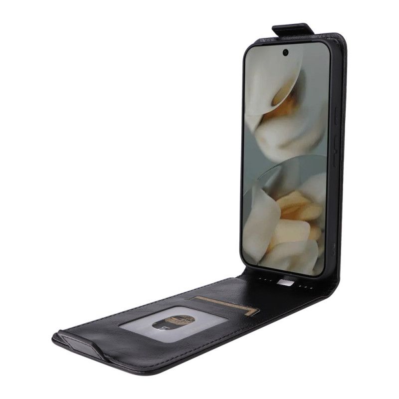 Skórzany Futerał Google Pixel 10 Pro Xl Etui Na Telefon Pionowa Klapa