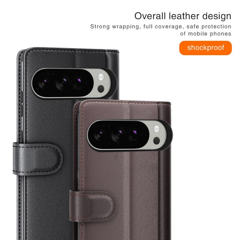 Skórzany Futerał Google Pixel 10 Pro Xl Etui Na Telefon Skóra Naturalna