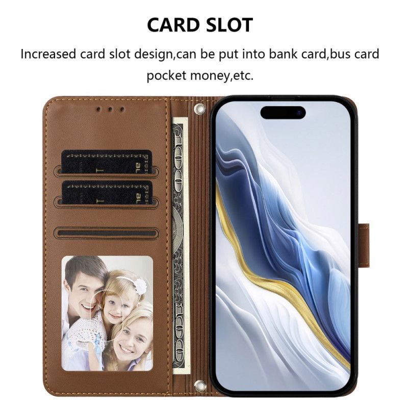 Etui Folio Oneplus 15 Mały Kotek Z Paskiem Etui Ochronne