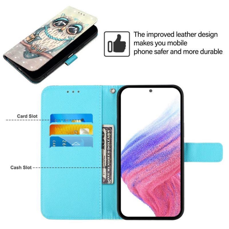 Etui Folio Oneplus 15 Szara Sowa Etui Ochronne