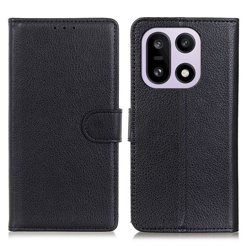 Etui Folio Oneplus 15 Tradycyjna Skóra Ekologiczna Etui Ochronne