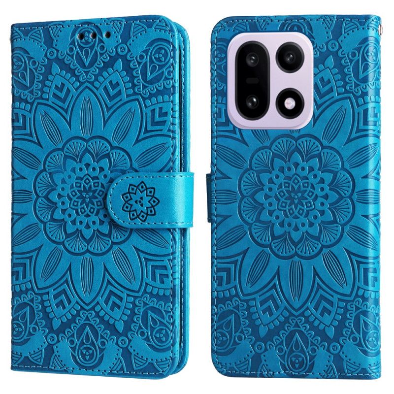 Etui Folio Oneplus 15 Wzór Słonecznika