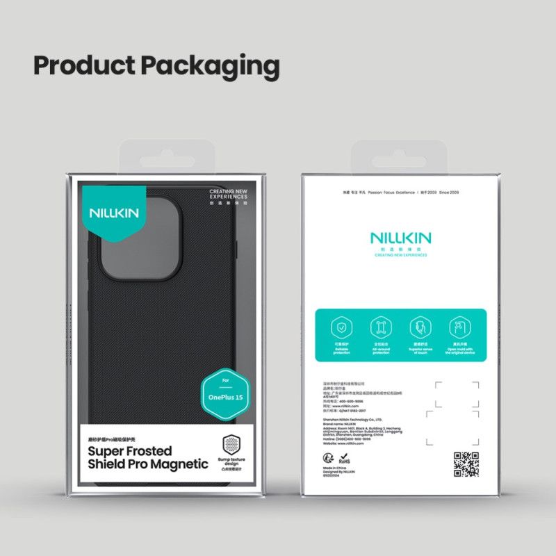 Etui Oneplus 15 Magnetyczna Osłona Frosted Shield Pro Nillkin Etui Ochronne