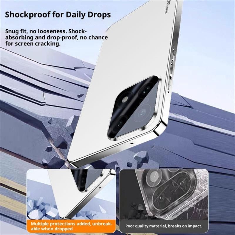 Etui Oneplus 15 Odporna Na Zarysowania Ramka Elektrolityczna Etui Ochronne