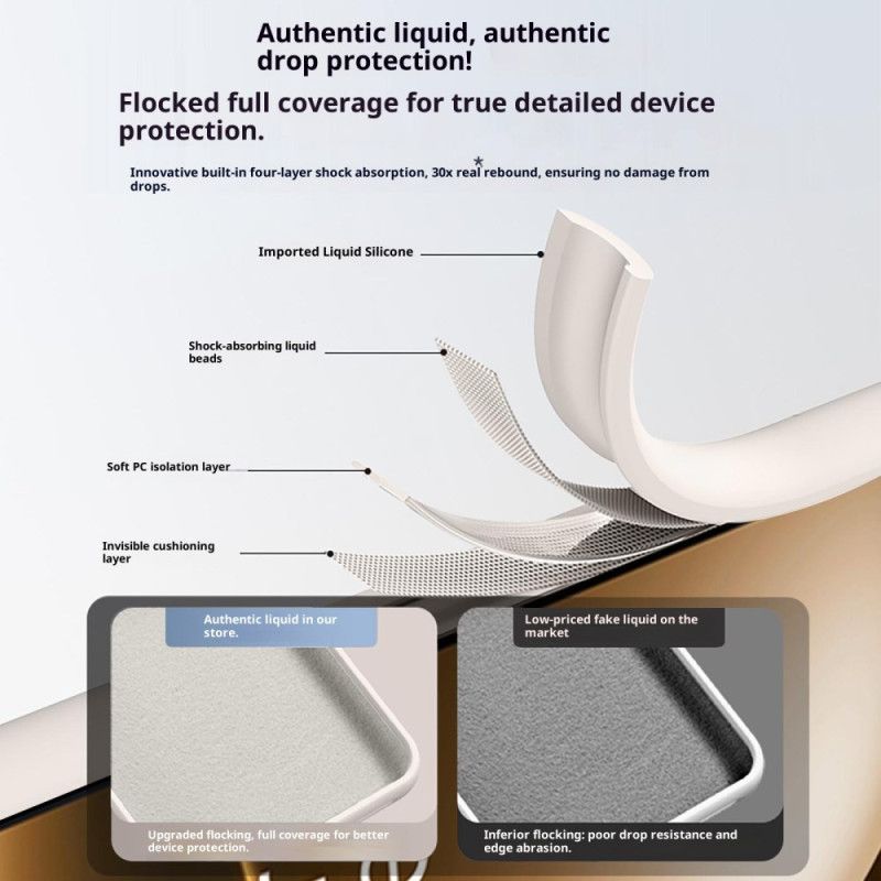 Etui Oneplus 15 Płynny Silikon Etui Ochronne