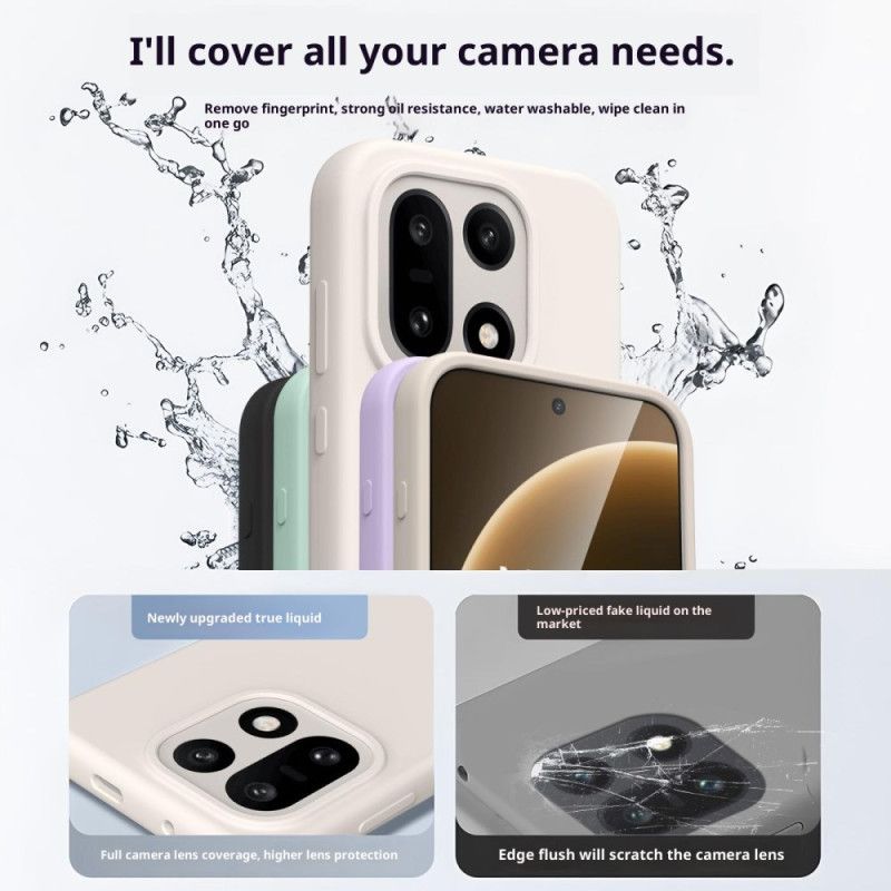 Etui Oneplus 15 Płynny Silikon Etui Ochronne