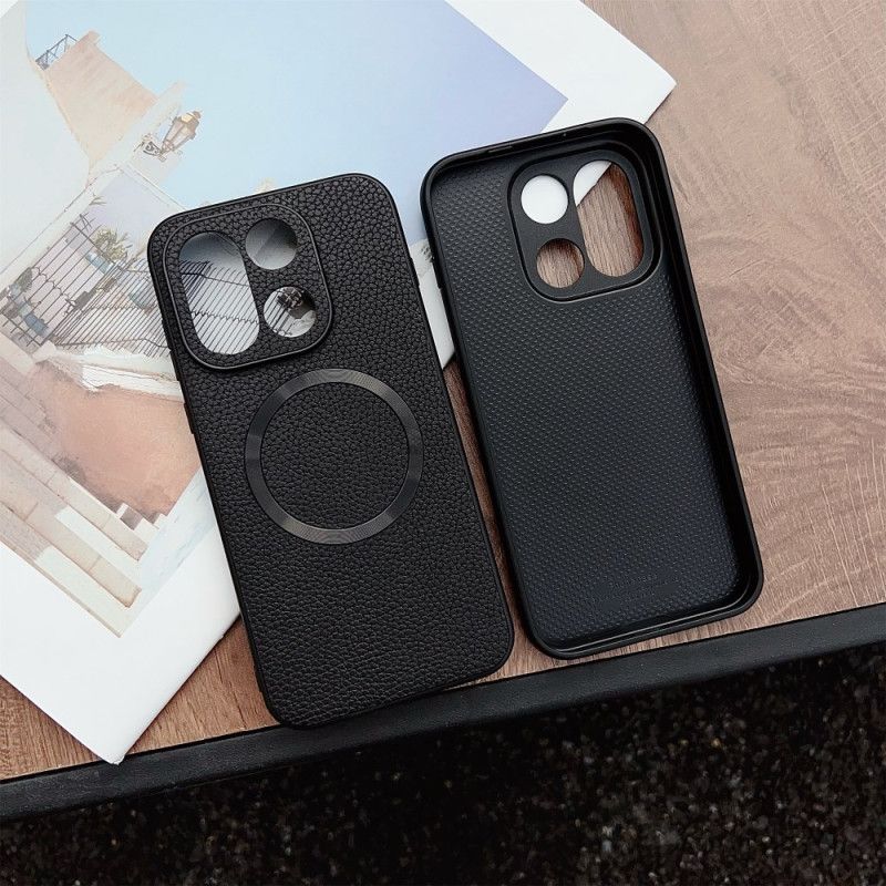 Futerały Oneplus 15 Etui Na Telefon Magsafe Lychee Texture