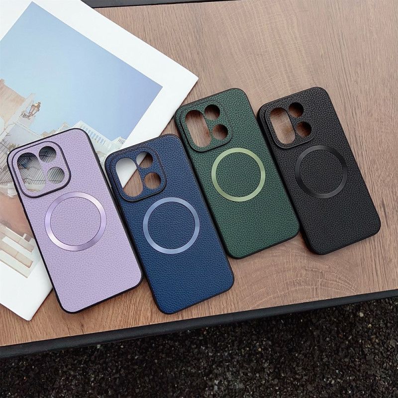 Futerały Oneplus 15 Etui Na Telefon Magsafe Lychee Texture