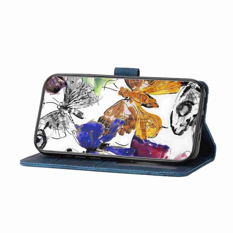 Obudowa Oneplus 15 Etui Na Telefon Efekt Zamszu Z Motylami