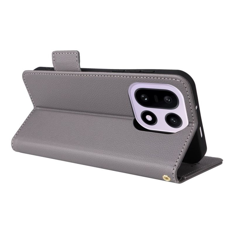 Skórzany Futerał Oneplus 15 Etui Na Telefon Skóra Syntetyczna Z Paskiem