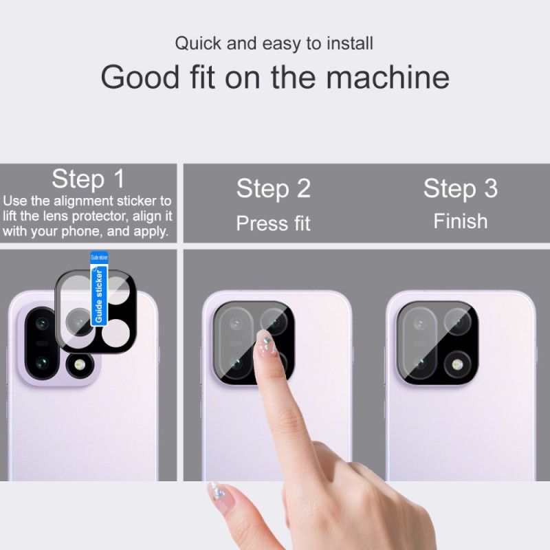 Szkło Hartowane Na Obiektyw Do Oneplus 15 (wersja CZarna) Imak