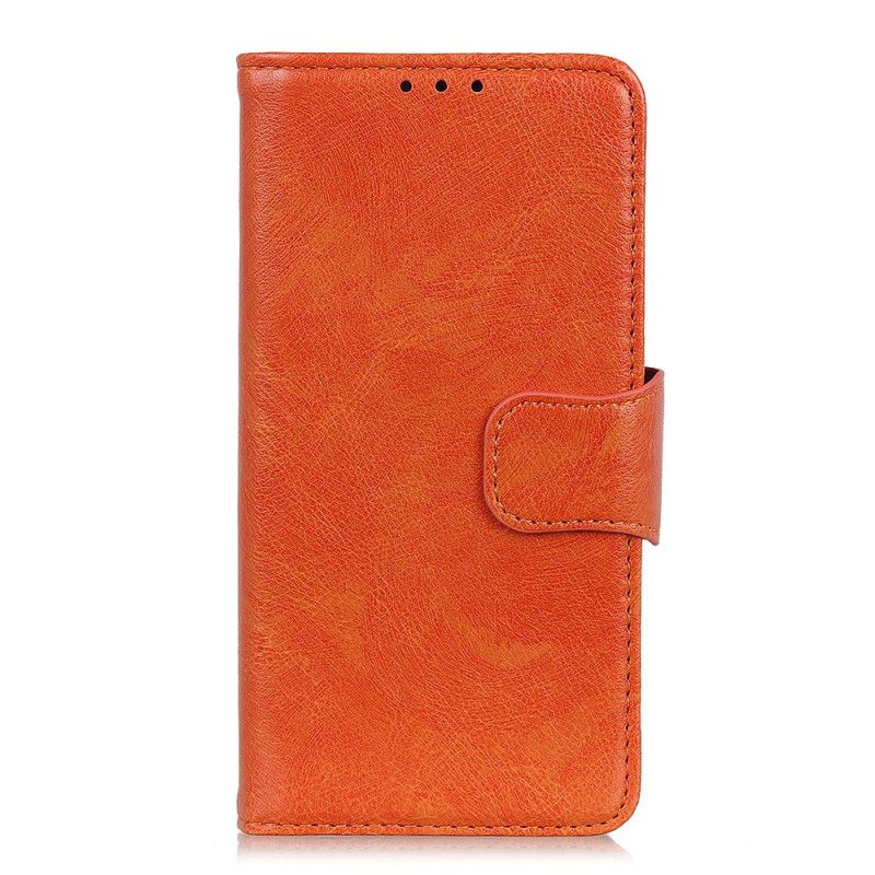 Etui Folio Samsung Galaxy A02s Czerwony Czarny Dwoina Ze Skóry Nappa Etui Ochronne