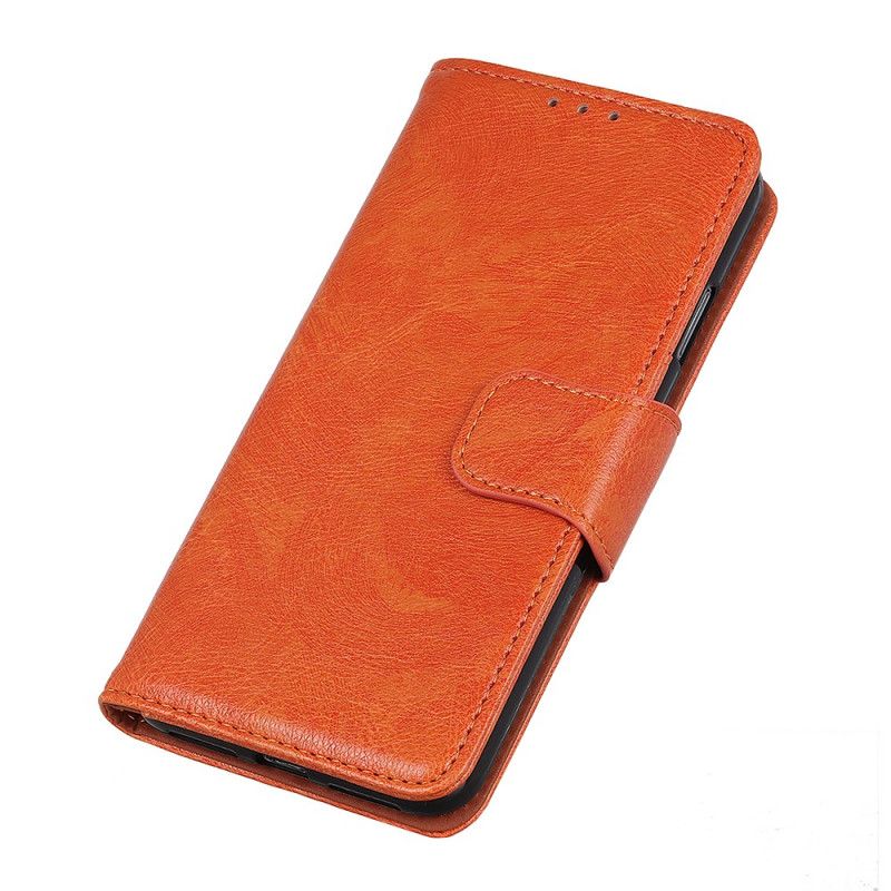 Etui Folio Samsung Galaxy A02s Czerwony Czarny Dwoina Ze Skóry Nappa Etui Ochronne