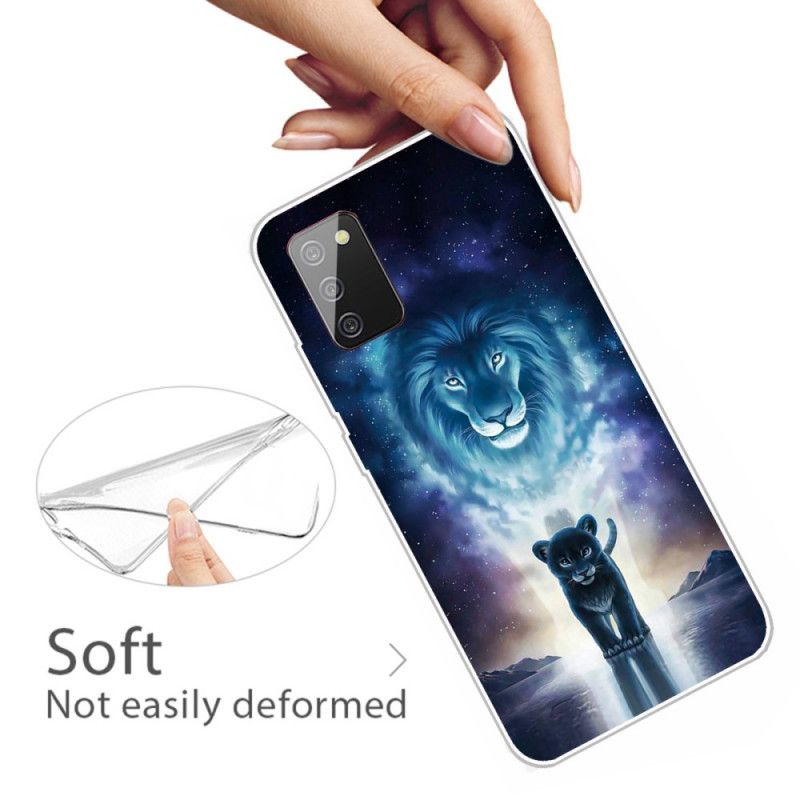 Etui Samsung Galaxy A02s Lwiątko Etui Ochronne