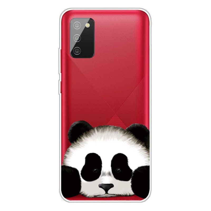 Etui Samsung Galaxy A02s Przezroczysta Panda
