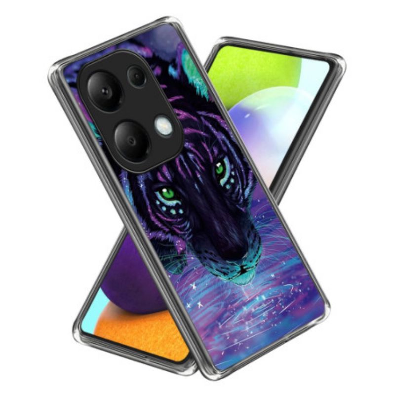 Etui Do Xiaomi Redmi Note 13 Pro 4g Nocny Tygrys