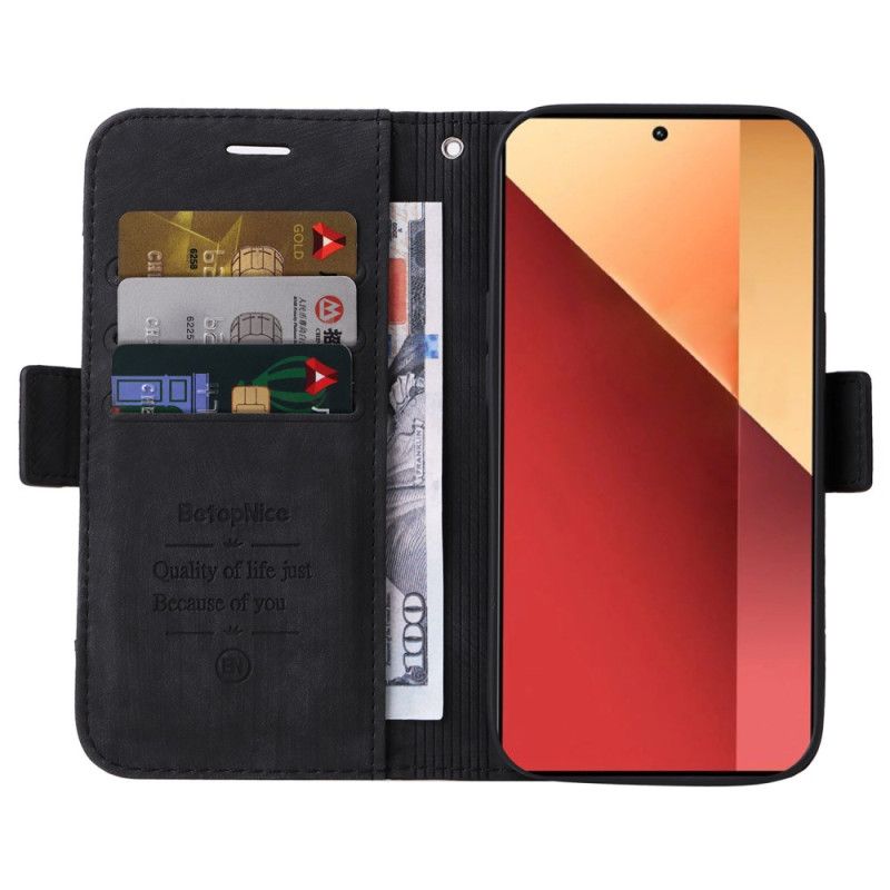Etui Folio Do Xiaomi Redmi Note 13 Pro 4g Ze Smyczą Betopnice
