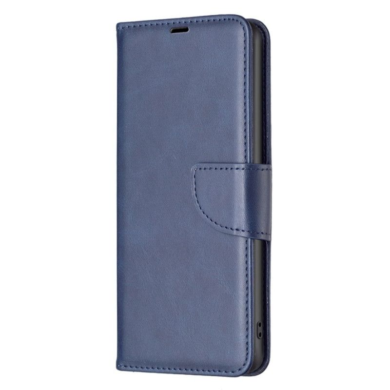 Etui Folio Xiaomi Redmi Note 13 Pro 4g Efekt Skóry Z Paskiem Etui Ochronne
