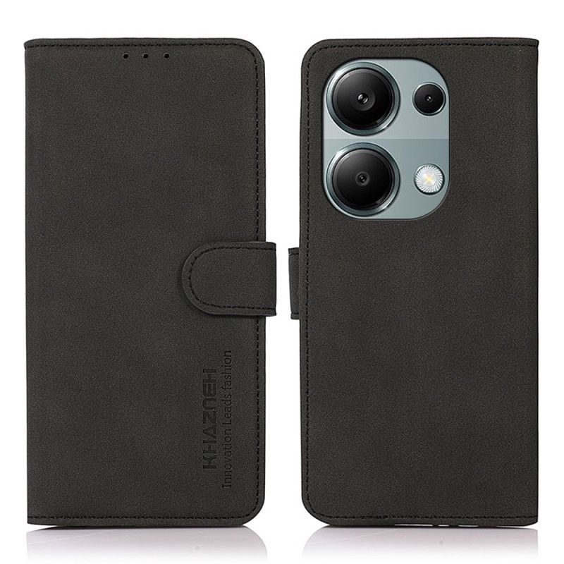 Etui Folio Xiaomi Redmi Note 13 Pro 4g Skórzany Styl Khazneh Etui Ochronne