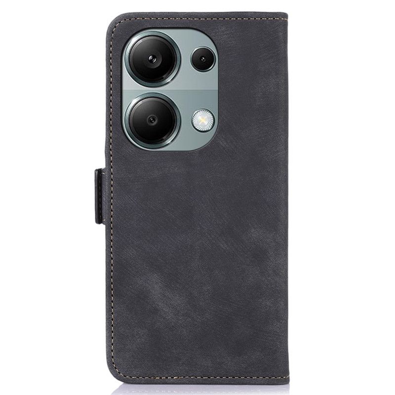 Etui Folio Xiaomi Redmi Note 13 Pro 4g Skórzany Styl Vintage Abeel