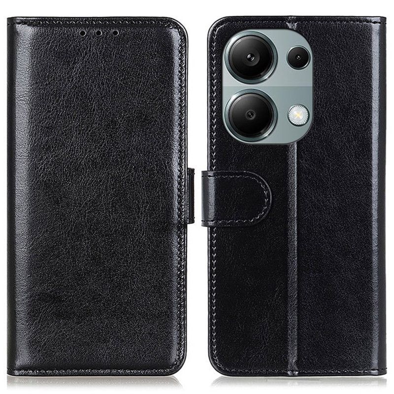 Etui Folio Xiaomi Redmi Note 13 Pro 4g Sztuczna Skóra Lakierowana