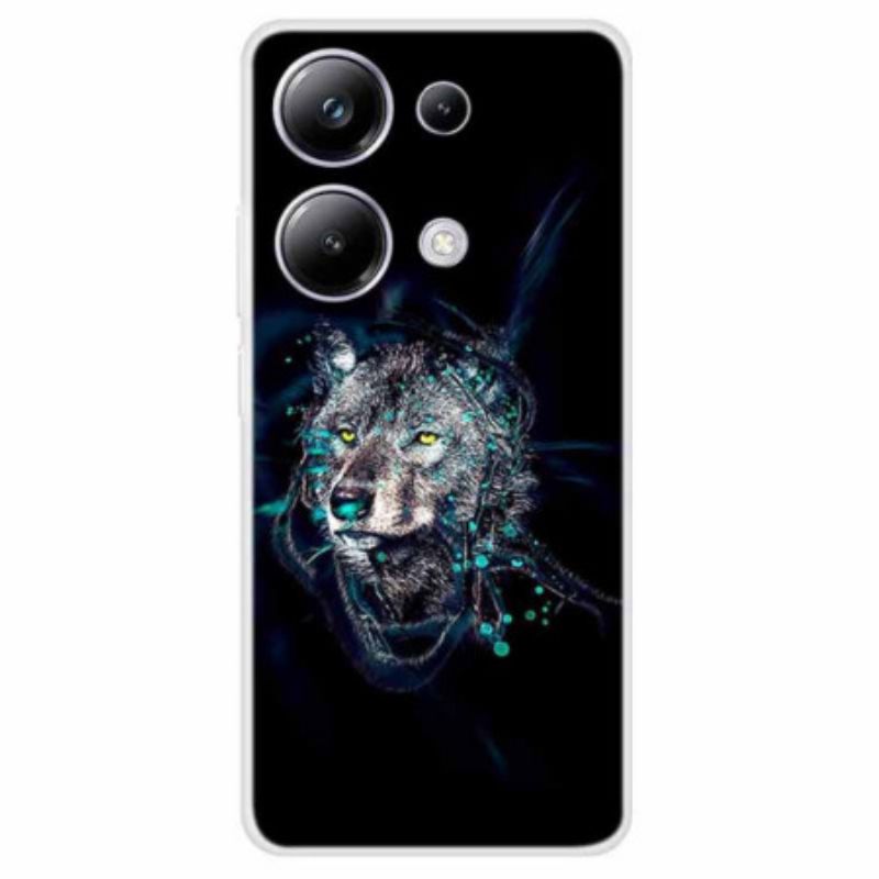 Etui Xiaomi Redmi Note 13 Pro 4g Odcisk Wilka Etui Ochronne