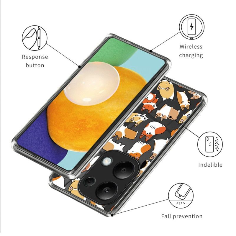 Etui Xiaomi Redmi Note 13 Pro 4g Psy Etui Ochronne