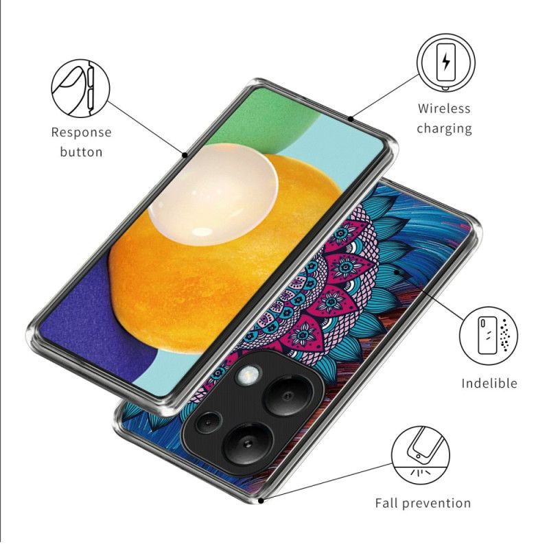 Futerały Xiaomi Redmi Note 13 Pro 4g Etui Na Telefon Wzór Mandali