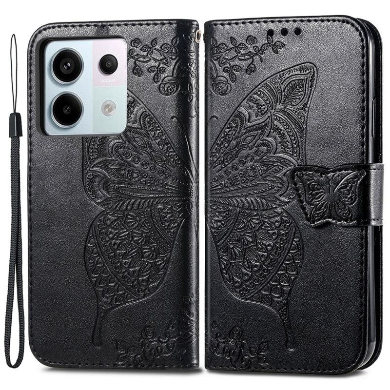 Pokrowce Xiaomi Redmi Note 13 Pro 4g Barokowy Motyl Z Paskiem