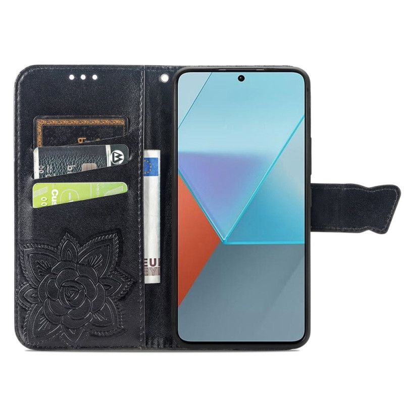 Pokrowce Xiaomi Redmi Note 13 Pro 4g Barokowy Motyl Z Paskiem