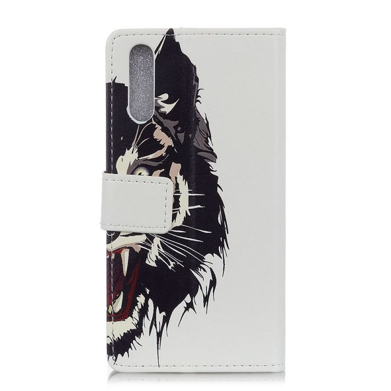 Etui Folio Sony Xperia L4 Dziki Tygrys