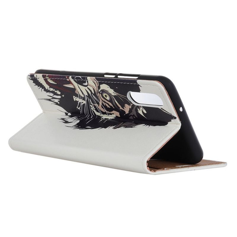 Etui Folio Sony Xperia L4 Dziki Tygrys