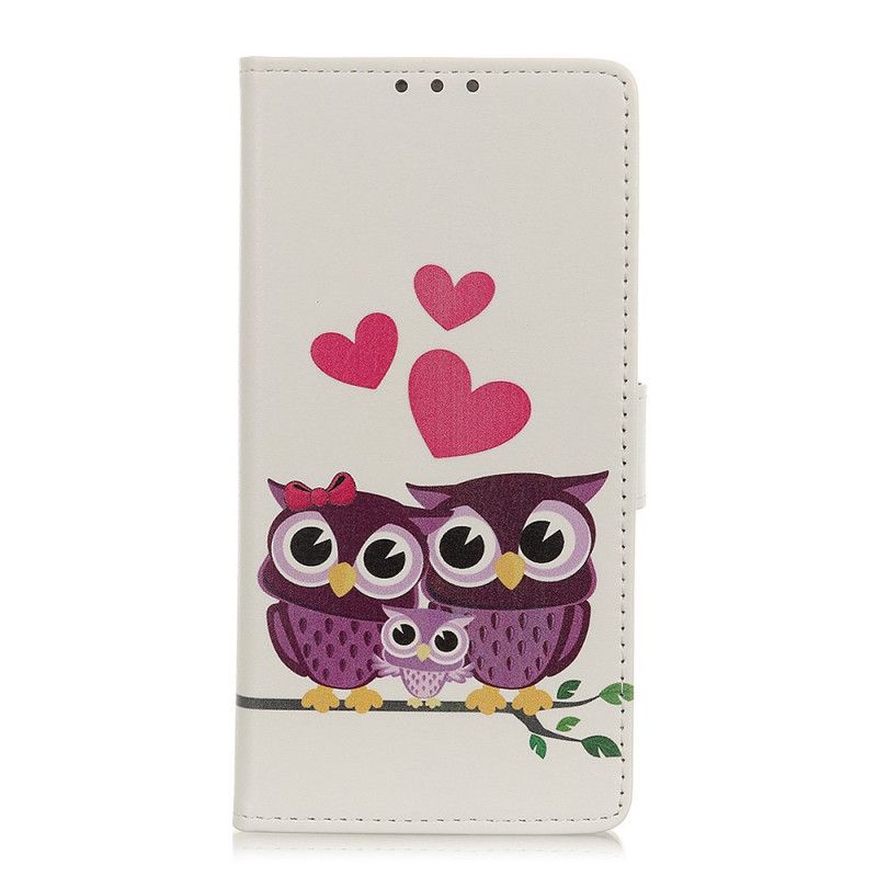 Etui Folio Sony Xperia L4 Rodzina Sów Etui Ochronne