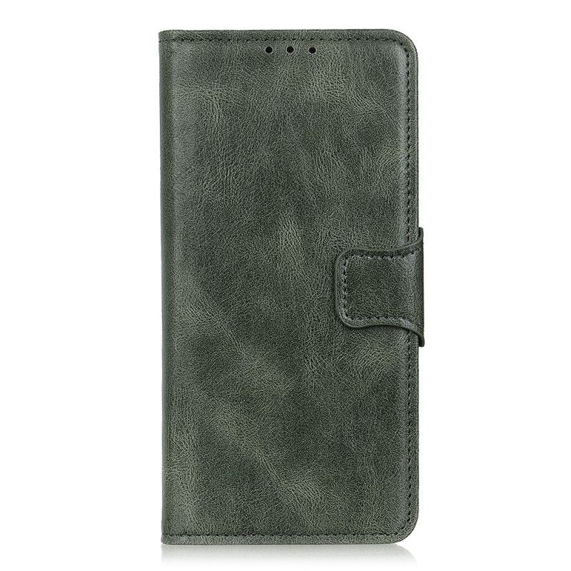 Etui Folio Sony Xperia L4 Zielony Designerski Styl Skóry