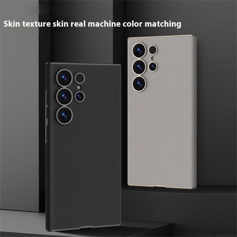 Etui Do Samsung Galaxy S25 Ultra 5g Skóra W Dotyku