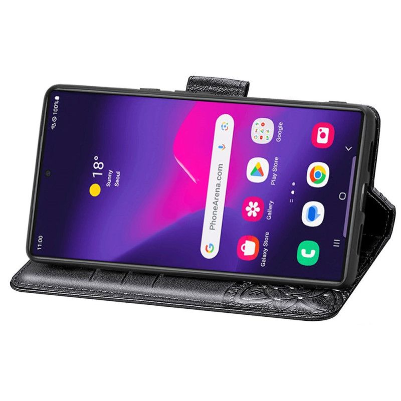 Etui Folio Do Samsung Galaxy S25 Ultra 5g Barokowy Motyl