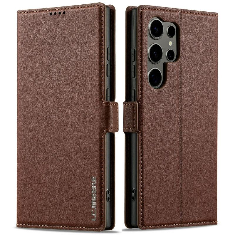 Etui Folio Do Samsung Galaxy S25 Ultra 5g Klasyczny Lc.imeeke