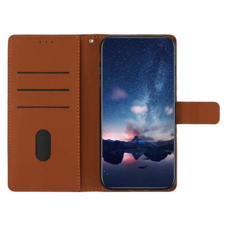 Etui Folio Samsung Galaxy S25 Ultra 5g Dekoracyjny Fryz Etui Ochronne