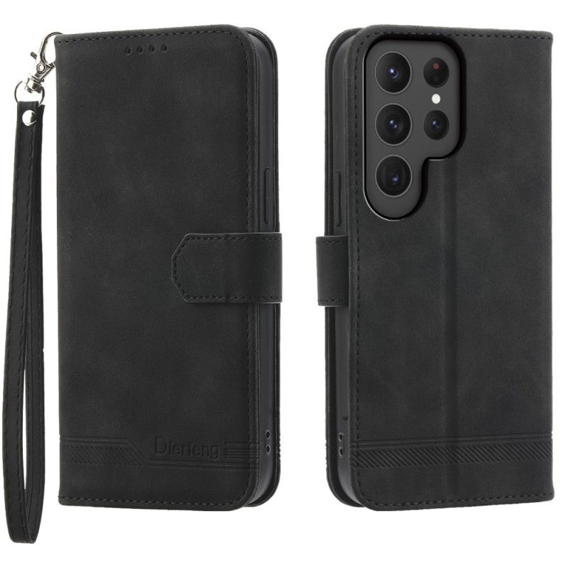Etui Folio Samsung Galaxy S25 Ultra 5g Dierfeng