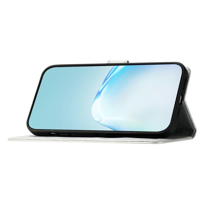 Etui Folio Samsung Galaxy S25 Ultra 5g Jedwabista Faktura Etui Ochronne